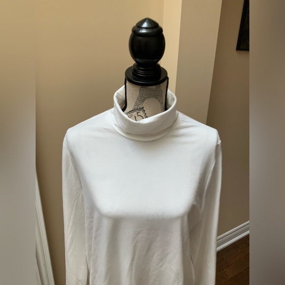 SAN FRANCISCO White Long Sleeve Turtle Neck Top Womens Size XL BRAND NEW - Picture 9 of 9